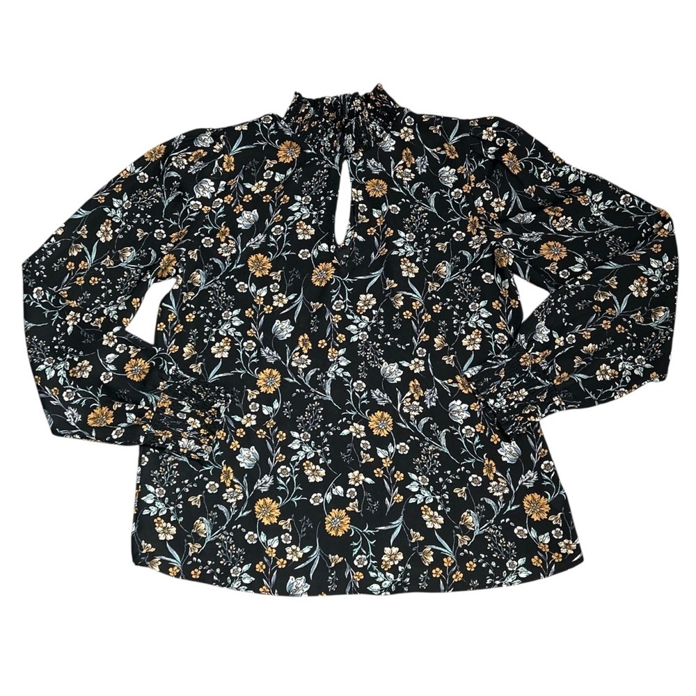 Socialite | Long Sleeve Floral Blouse